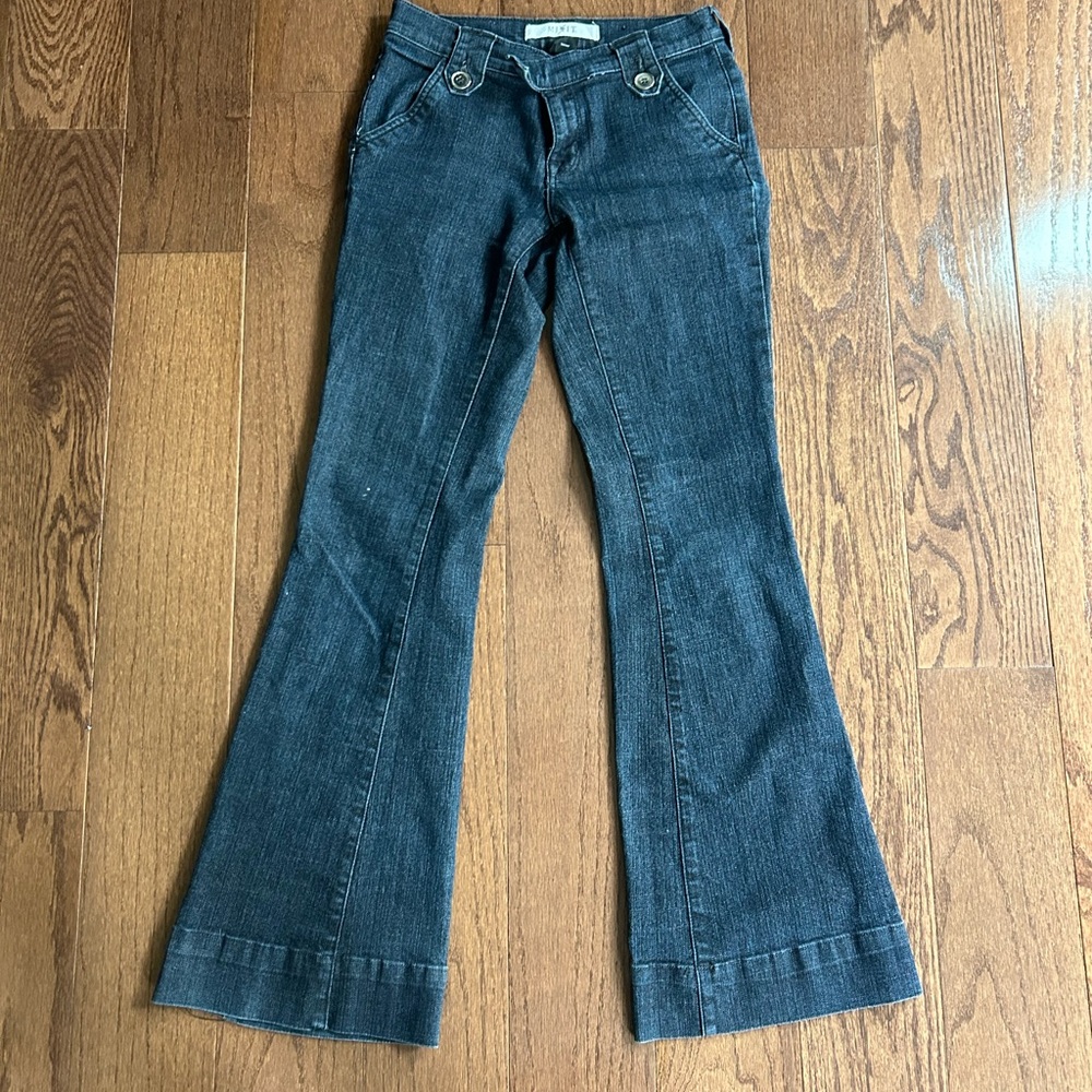 Y2K Blue Flared Jeans